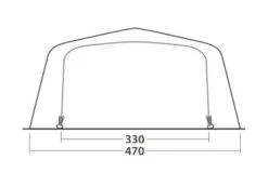 Outwell Wood Lake 7ATC Air Tent -Outdoor Camping Equipment Store 111200v21 064