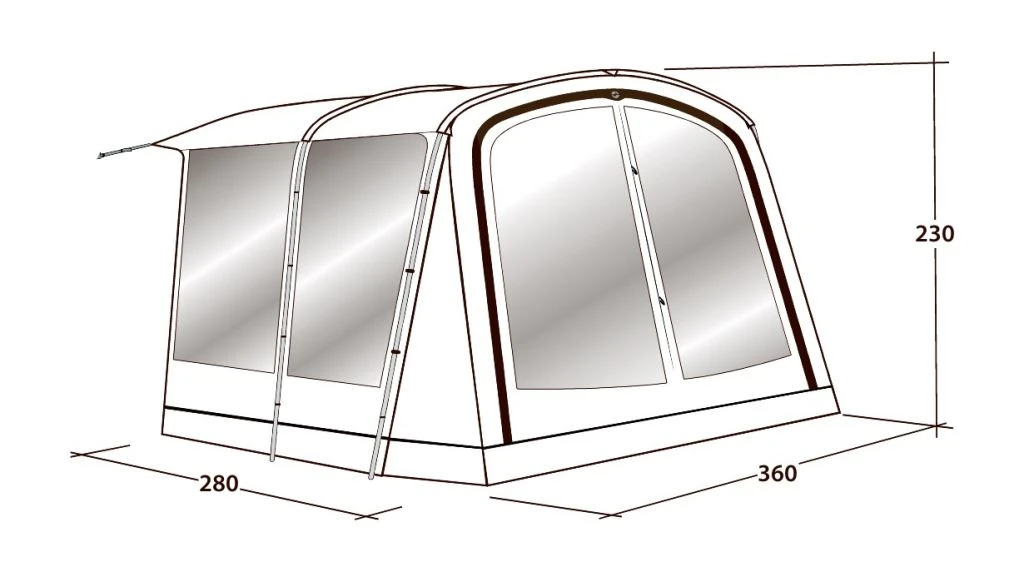 Outwell Universal Awning Size 4 8 Outwell Universal Awning Size 4 - Image 8