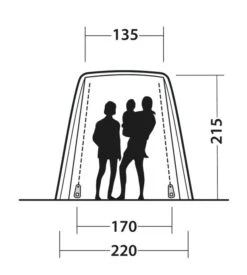 Outwell Dunecrest Drive Away Awning -Outdoor Camping Equipment Store 111344 dunecrest drawing other4