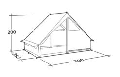 Robens Prospector Shanty Tent -Outdoor Camping Equipment Store 130310 2