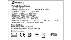 Outwell Akira 600 Power Station 9 Outwell Akira 600 Power Station -Outdoor Camping Equipment Store 651186.4