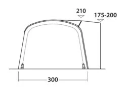 Outwell Blossburg 380 Drive Away Air Awning 12 Outwell Blossburg 380 Drive Away Air Awning -Outdoor Camping Equipment Store 96b74922 1834 46a8 932e 97fe2e671226