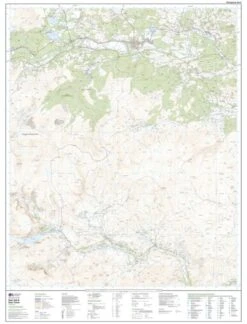 Glen Esk & Glen Tanar Map -Outdoor Camping Equipment Store 9780319242933 map 2015 05