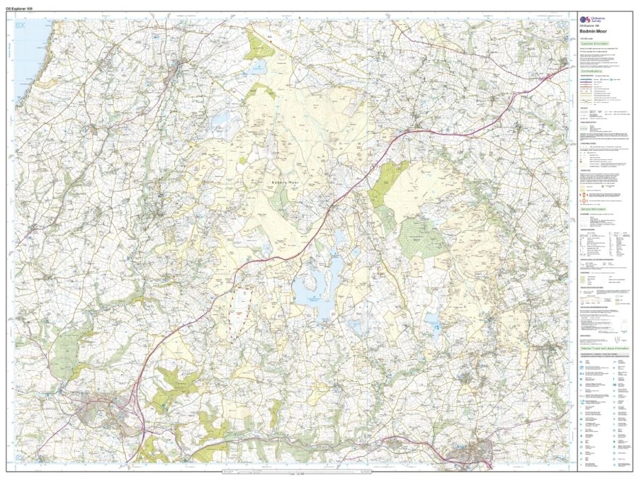 Bodmin Moor Explorer Map 109 3 Bodmin Moor Explorer Map 109 - Image 3