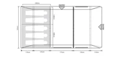 Outdoor Revolution Airedale 5.0S Tent -Outdoor Camping Equipment Store airedale 5s 1 3
