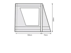 Outdoor Revolution Airedale 7.0SE / 9.0SE Front Porch Extension -Outdoor Camping Equipment Store airedale 7se 9se front porch extension floorplan 1