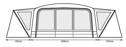 Outdoor Revolution Airedale 9.0DSE Air Tent Bundle (2023) 14 Outdoor Revolution Airedale 9.0DSE Air Tent Bundle (2023) - Image 14