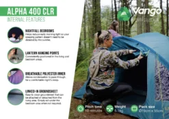 Vango Alpha 400 CLR Tent -Outdoor Camping Equipment Store alpha 400 clr2