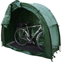 Tidy Tent Bike Cave -Outdoor Camping Equipment Store bike cave open with bike angled slight right dscn6270