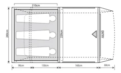 Outdoor Revolution Camp Star 350 Air Tent Bundle (2022) 22 Outdoor Revolution Camp Star 350 Air Tent Bundle (2022) -Outdoor Camping Equipment Store campstar 350 2 1