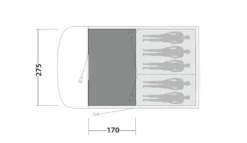 Easy Camp Palmdale 500 Lux Tent Carpet (275cm X 175cm) -Outdoor Camping Equipment Store carpet palmdale 500 500 lux