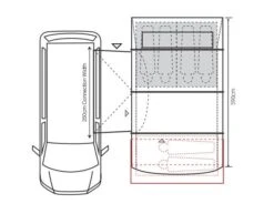 Outdoor Revolution Cayman Cacos Air SL Low Driveaway Awning -Outdoor Camping Equipment Store cayman cacos air sl 9main 1