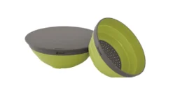 Outwell Collaps Bowl & Colander Set Shadow Green -Outdoor Camping Equipment Store collaps bowls