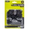 Pack Of 4 Black High Vis Guy Ropes
