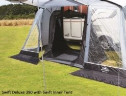 Sunncamp Swift 390 SC Caravan Awning -Outdoor Camping Equipment Store inner tent inside swift 390 deluxe 5 amended np