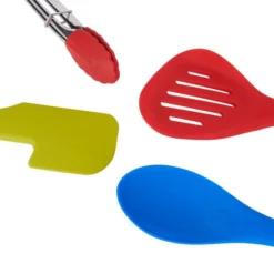 Colourworks 5 Piece Silicone Kitchen Utensils Set -Outdoor Camping Equipment Store jpcejhdivt5ymyvc1cmc 56070