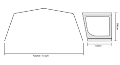 Outdoor Revolution Kalahari PC 7.0 Side Sun Wing 6 Outdoor Revolution Kalahari PC 7.0 Side Sun Wing -Outdoor Camping Equipment Store kalahari side wing 1 1 1