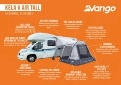 Vango Kela V Tall AirAway Drive Away Awning 19 Vango Kela V Tall AirAway Drive Away Awning -Outdoor Camping Equipment Store kela v air tall