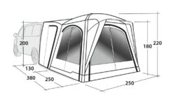 Outwell Linnburg Air Rear Drive Away Awning Package -Outdoor Camping Equipment Store linnburg air rear