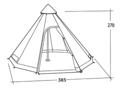 Easy Camp Moonlight Tipi -Outdoor Camping Equipment Store moonlight tipi1