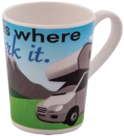 Quest Home Is Where You Park It Mug (Motorhome)
