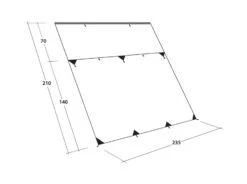 Outwell Hillcrest Tarp Awning -Outdoor Camping Equipment Store outwell hillcrest tarp dimensions