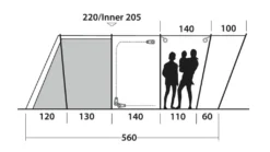Outwell Montana 6PE Tent 14 Outwell Montana 6PE Tent -Outdoor Camping Equipment Store outwell montana 6pe tent specs