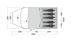 Easy Camp Palmdale 500 Lux Tent -Outdoor Camping Equipment Store palmdale 500 lux floorplan