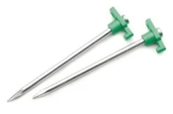 Pack Of 4 Steel Groundhog Pegs 18cm
