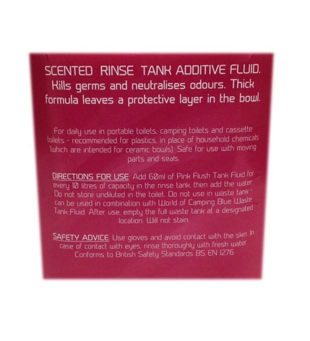 WoC Blue 2 Ltr & Pink 2 Ltr Toilet Fluid Package 5 WoC Blue 2 Ltr & Pink 2 Ltr Toilet Fluid Package - Image 5