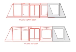 Outdoor Revolution Ozone Safari Front Porch Extension -Outdoor Camping Equipment Store safari 3