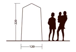 Outwell Seahaven Comfort Station Single Utility Tent 27 Outwell Seahaven Comfort Station Single Utility Tent -Outdoor Camping Equipment Store seahaven comfort station single standing height