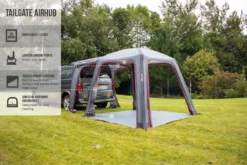 Vango Tailgate AirHub Low Awning 26 Vango Tailgate AirHub Low Awning -Outdoor Camping Equipment Store tailgate airhub features