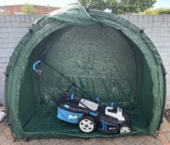 Tidy Tent Bike Cave -Outdoor Camping Equipment Store tidytent with lawnmower