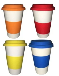 250 X Travel Mug Eco-Ceramic And Silicone