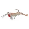 WSB Pack Of 2 Soft Shrimp Zebra Orange 11g Lures