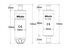 Whale Hi-Flow Submersible Pump - GP1652 5 Whale Hi-Flow Submersible Pump - GP1652 -Outdoor Camping Equipment Store whale premium sub pump diagram 1