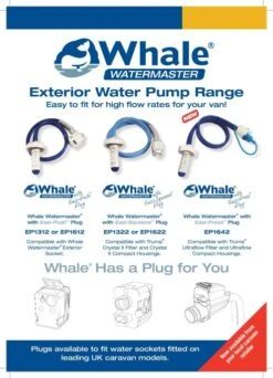 Whale Watermaster EP1612 High Flow Pump -Outdoor Camping Equipment Store whalewatermasterpumprange 0414 page 001