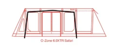 Outdoor Revolution Ozone 6.0 XTR Safari Side Sun Wing -Outdoor Camping Equipment Store xtr safari 2