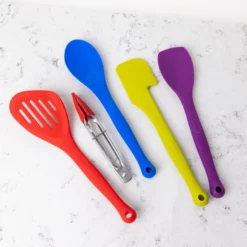 Colourworks 5 Piece Silicone Kitchen Utensils Set -Outdoor Camping Equipment Store zw5zk56fz0yvqqso3lxq 32821